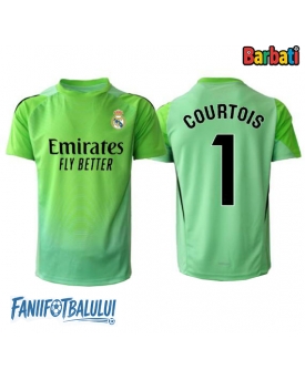 Real Madrid Thibaut Courtois #1 Portarii Tricou Fotbal Replică 2025-26 Barbati Deplasare
